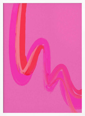 Neon Waves Poster