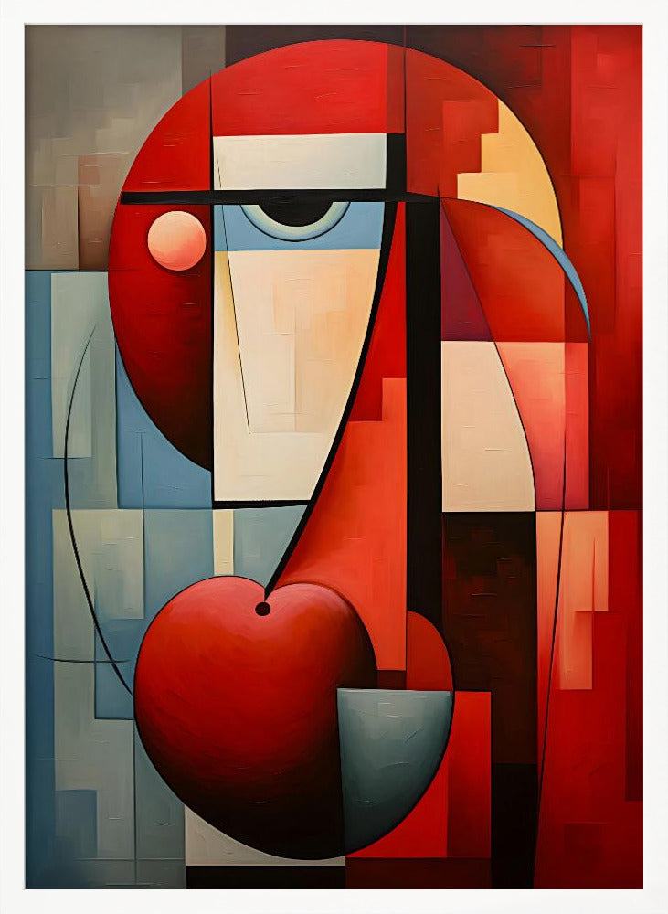 The Abstract Face Poster