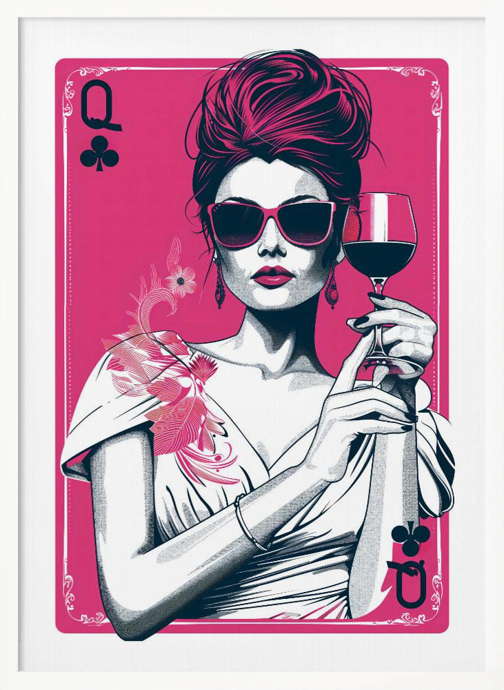 Queen of Clubs Poster