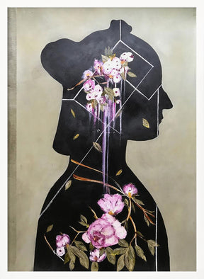 The Body with flowers Poster