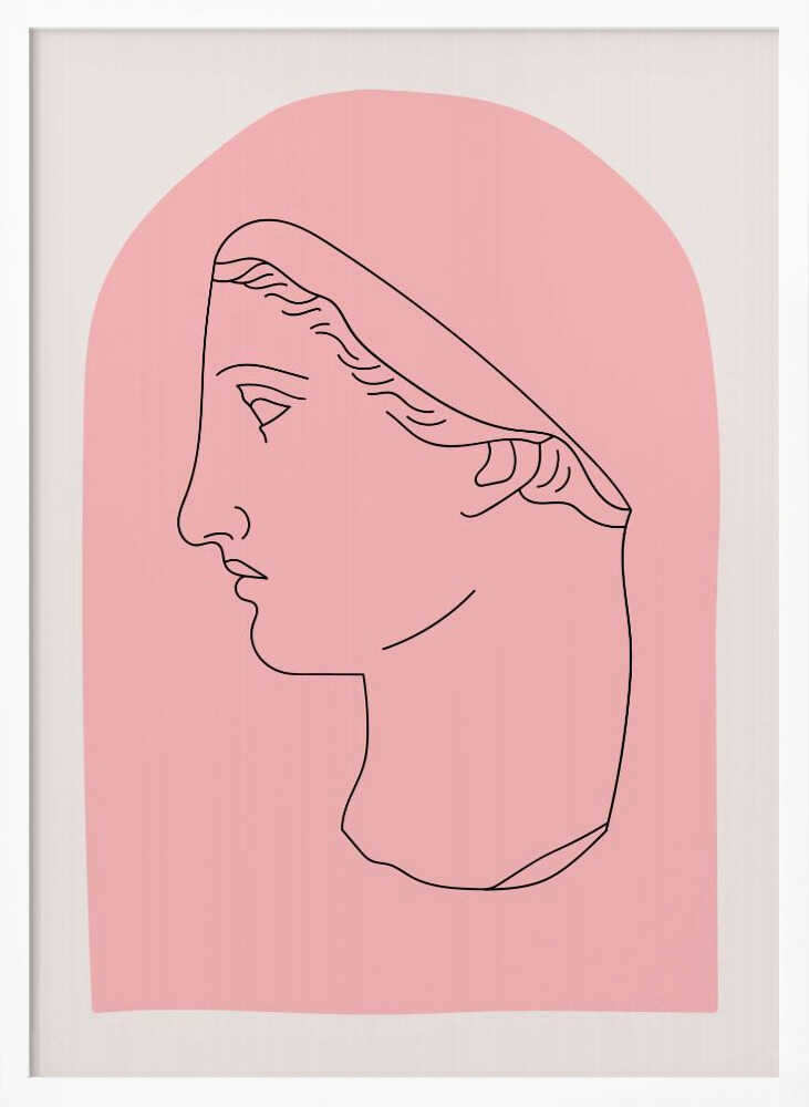 Aestheticwomanpink Ratio2x3 Poster