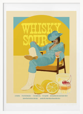 Jlr Cocktails Whiskysour Poster