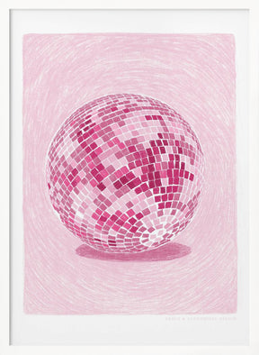 Pandc Discoball Copy 2 Poster