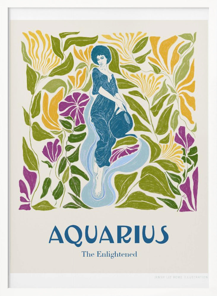 Jlr Aquarius Copy Poster