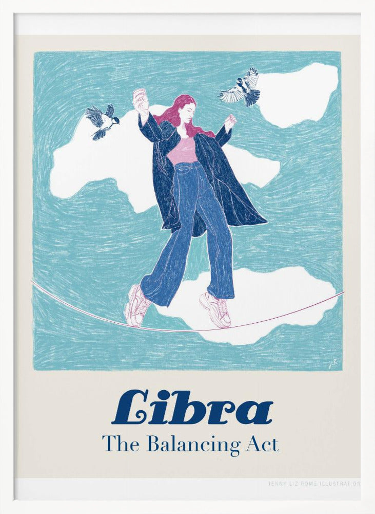 Jlr Libra Copy Poster