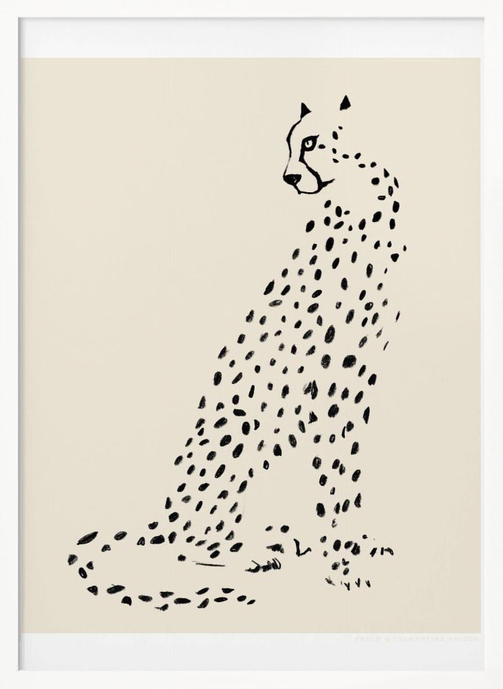 Pandc Leopard Poster