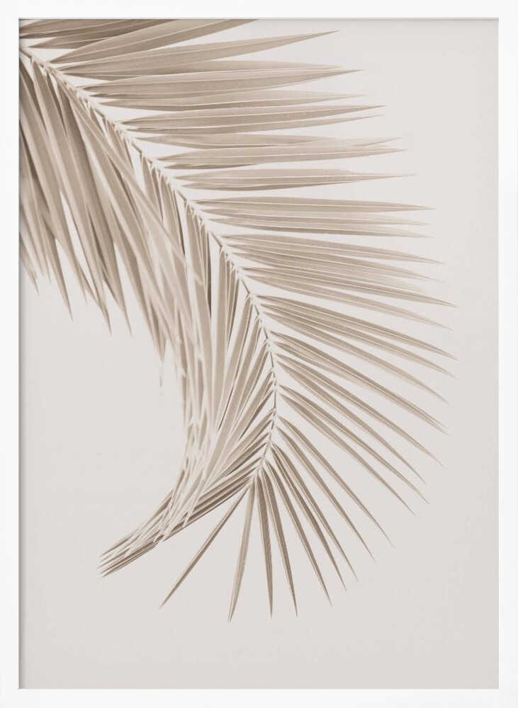 Tan Leaf Poster