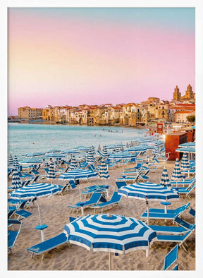 Cefalu Beach Poster