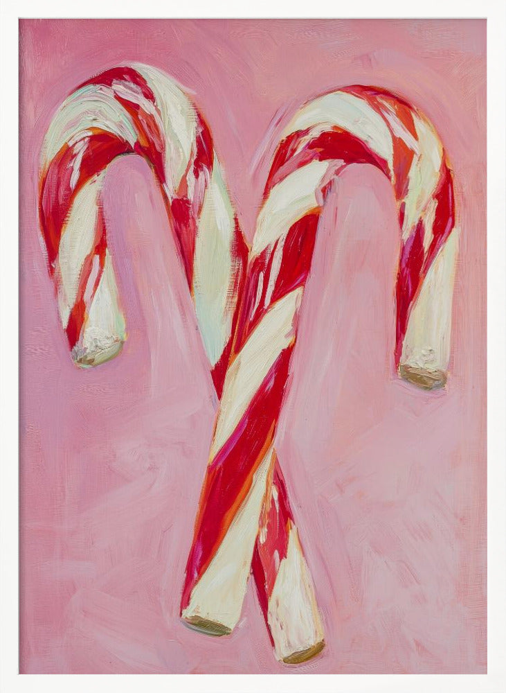 Candy Canes Poster