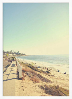 California Beachside Poster