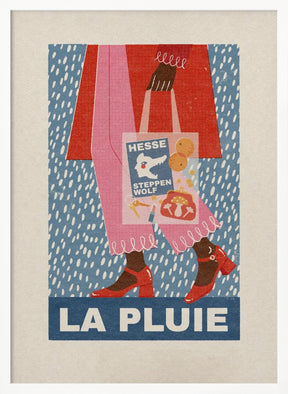 La Pluie French Style Poster