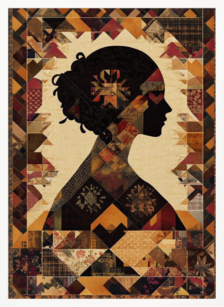 Patchwork Muse Poster