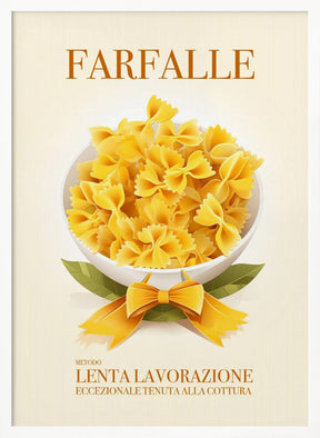 Pasta Farfalle Poster