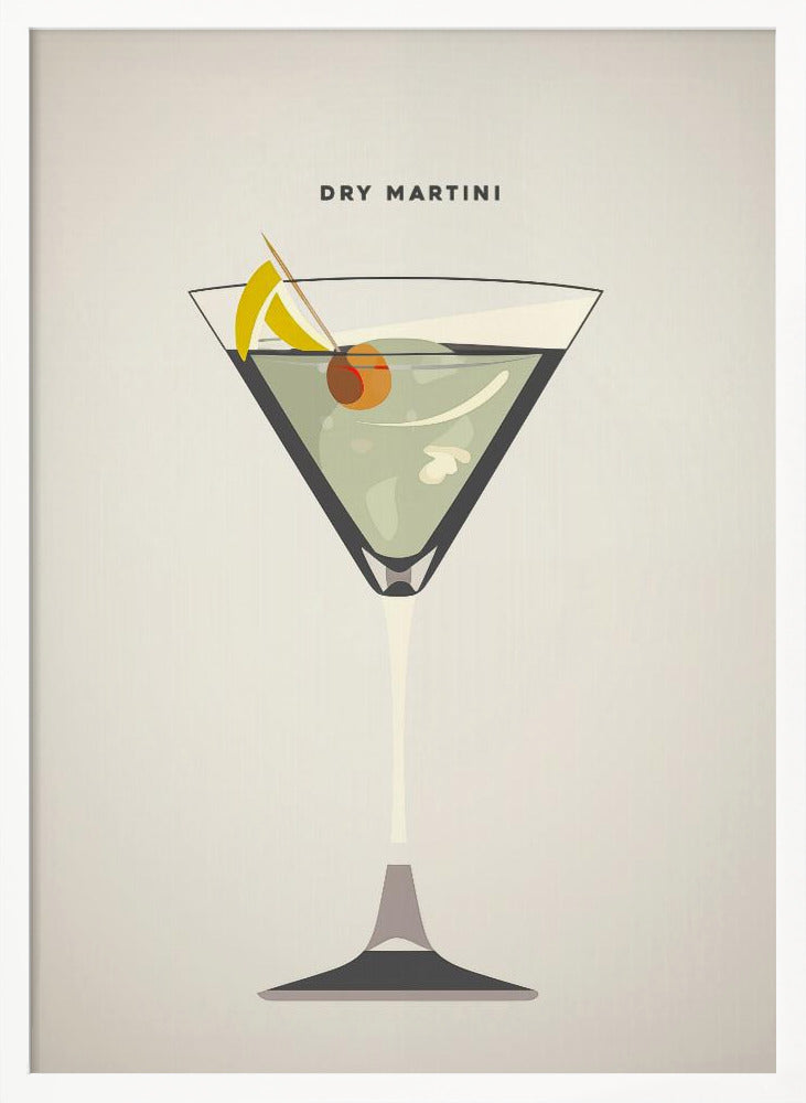 Dry Martini Poster