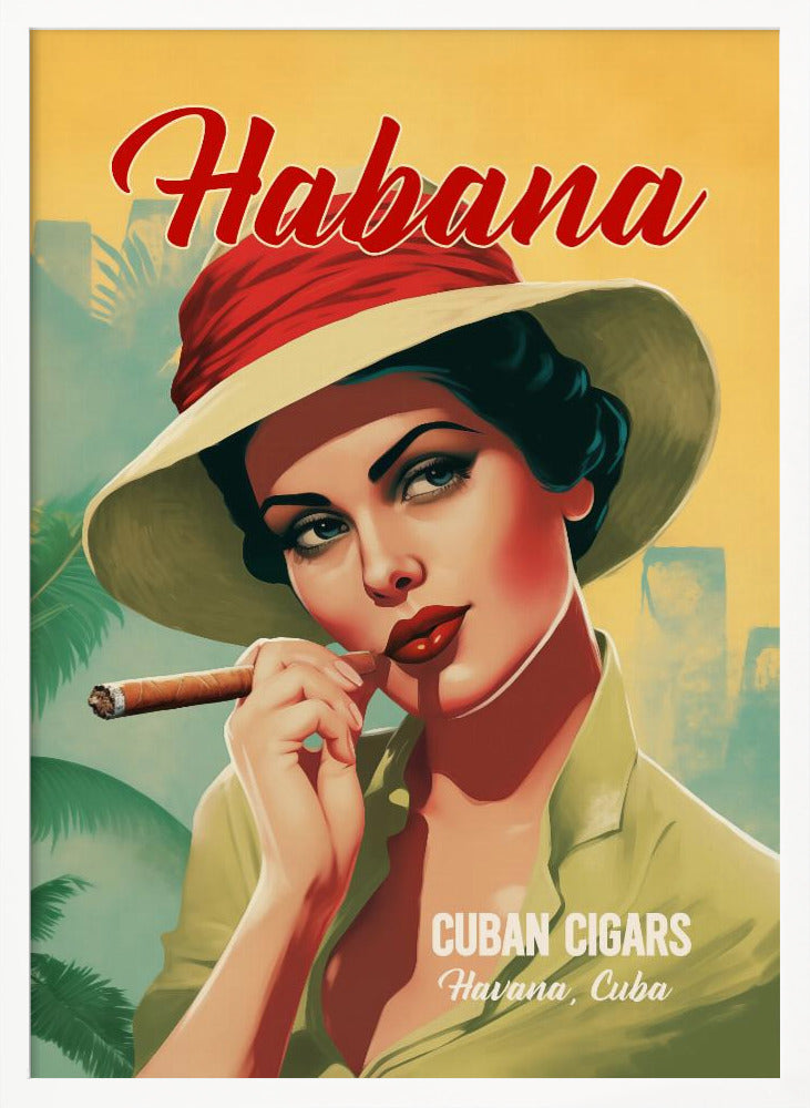 Habana - Cuban Cigars Poster