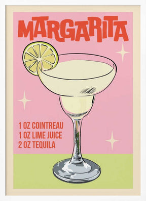 Margarita Cocktail Poster