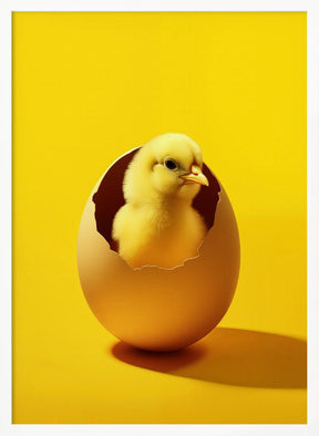 Yellow Chicken Poster