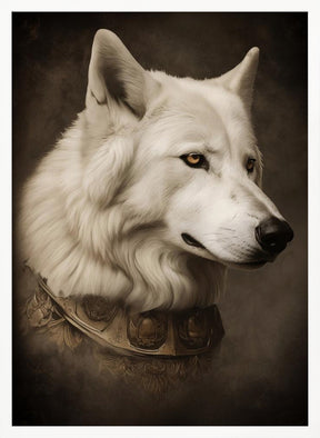 Wolf Portrait Poster