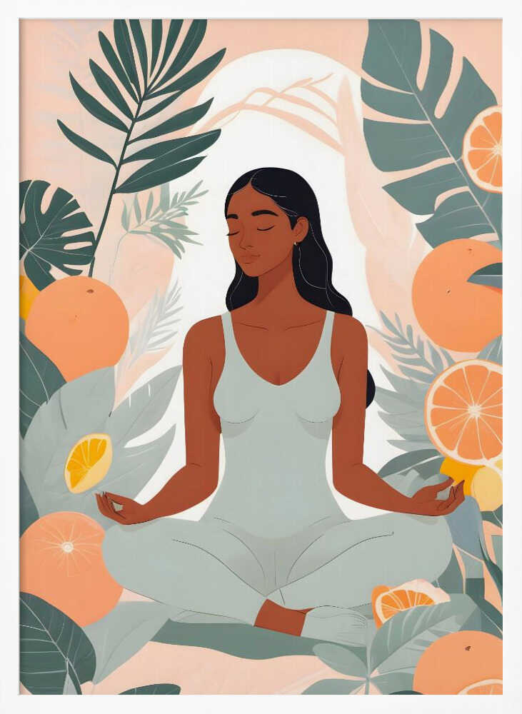 Citrus Meditation Poster