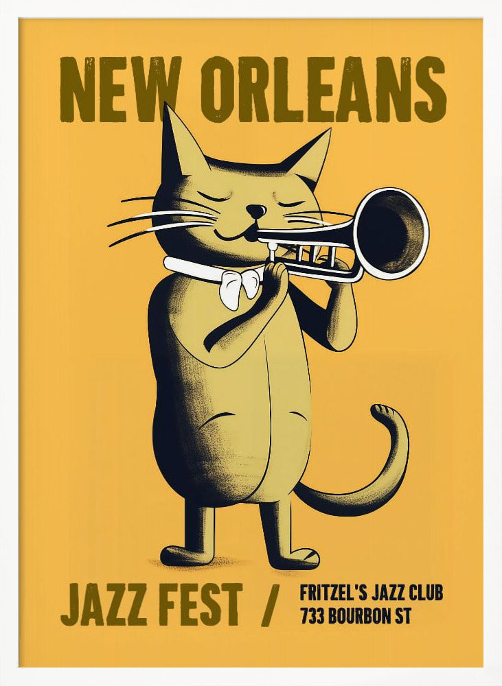 New Orleans Jazz Fest Poster