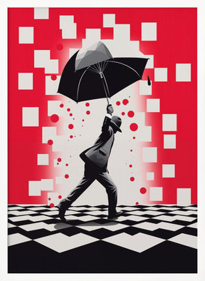 Umbrella Man Poster