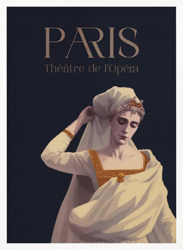 Paris - Theatre de L&#039;Opera Poster