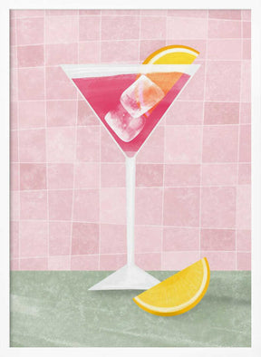 Pink coctail Poster