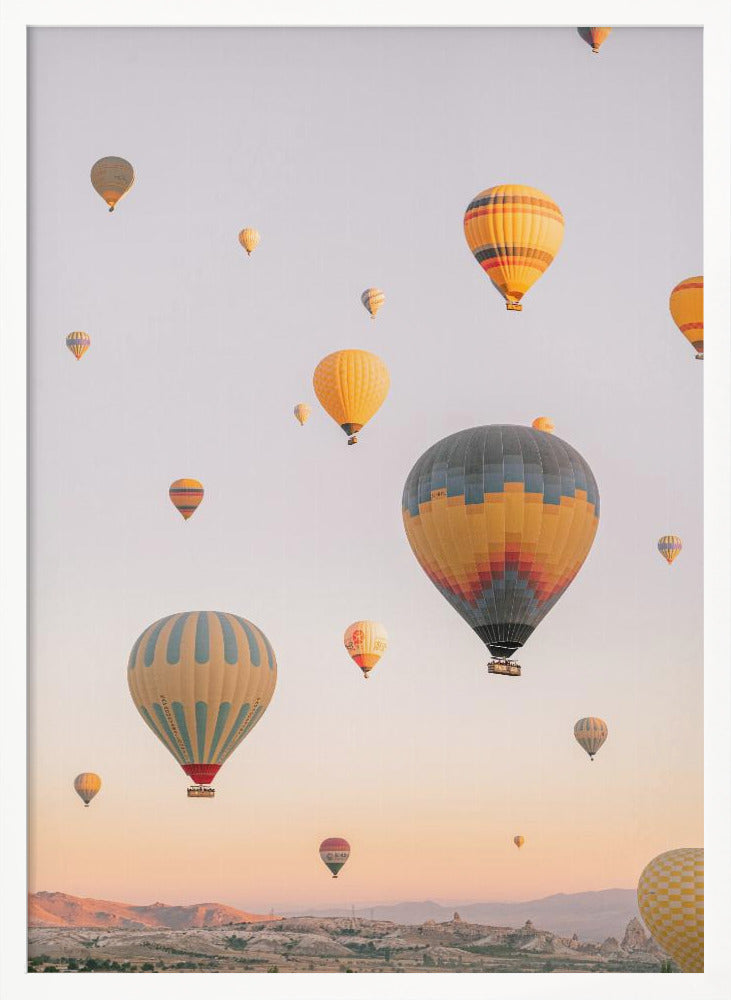 Sunrise In Cappadocia Poster