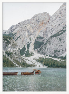 Lago Di Braies Poster