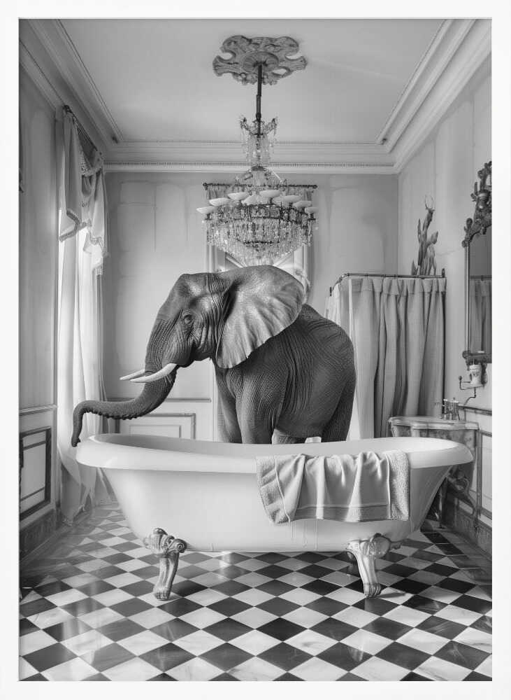 A Bathroom Occupied Poster