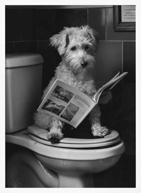 Good Boy   Toilet Art Poster