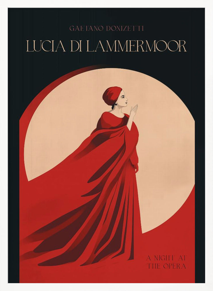 Lucia Di Lammermoor Poster