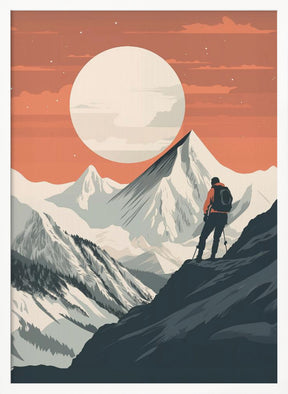 The Mountain Climber No 1 Poster