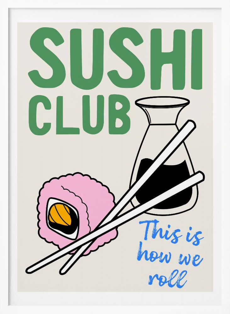 A3 Sushi Club 01.png Poster