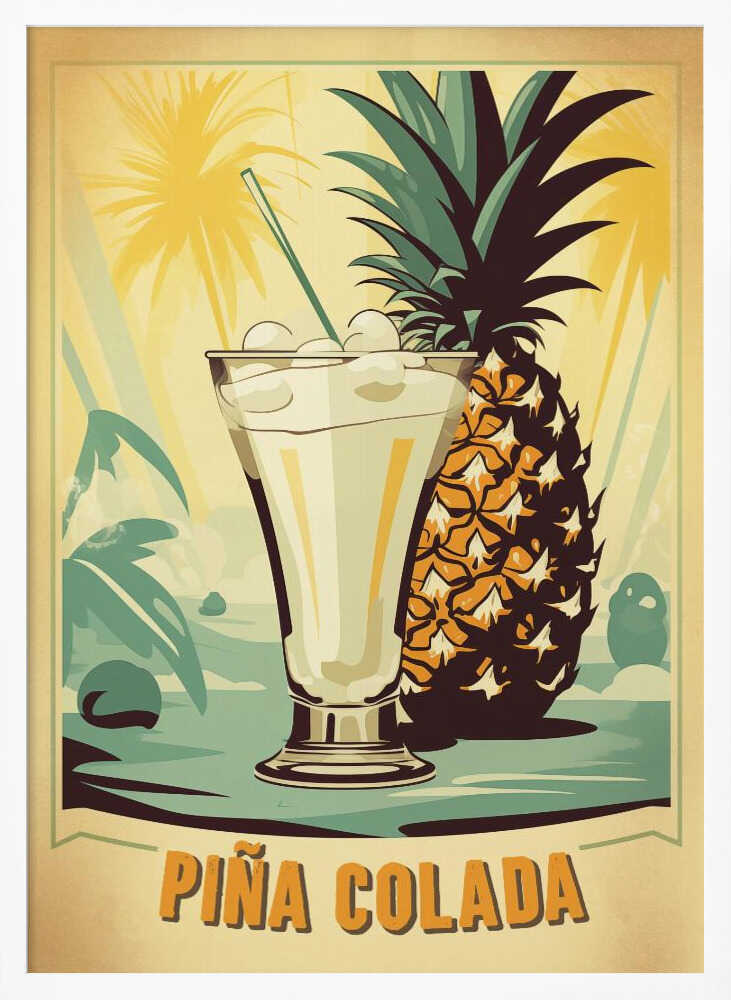 Tropical Refreshment Poster