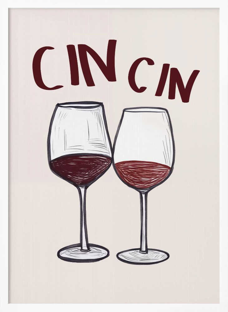 Wine Toast Duo Poster