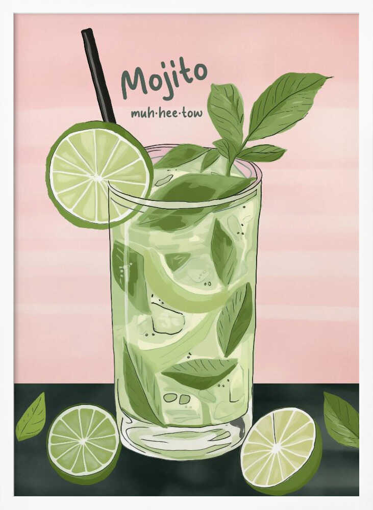 Lime Mint Refresh Poster