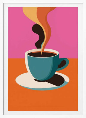 A3 Coffee Steam Pink Final 01 01.png Poster