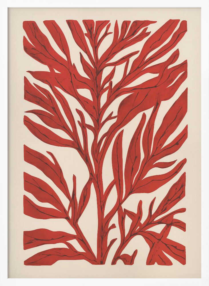 The Tree Branch with Leaves Poster
