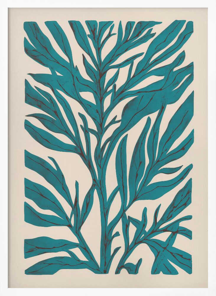 The Tree Branch with Leaves Poster