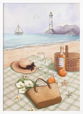 Holiday Beach Vibe Poster