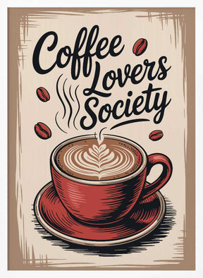 Steaming Cup Club Poster