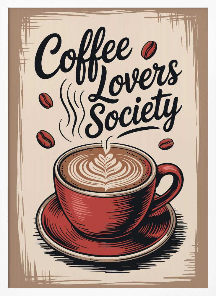 Steaming Cup Club Poster