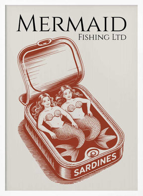 Mermaids in a Can Poster