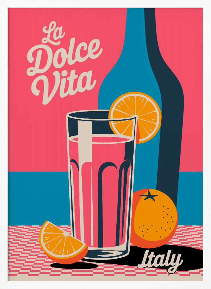 Citrus Delight Italy Poster