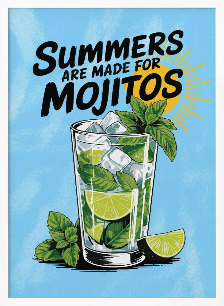 Summer Mojito Poster