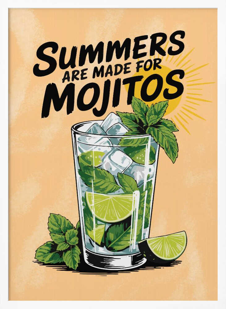 Summer Mojito Poster