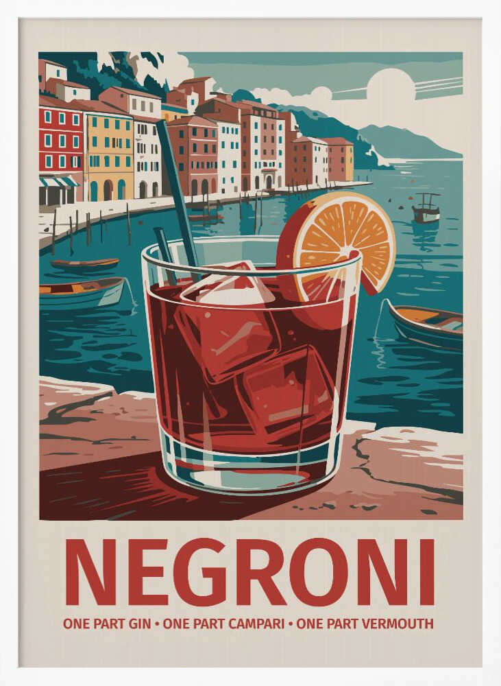 Negroni Vintage Poster