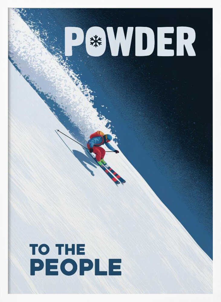 Powder To the People Poster