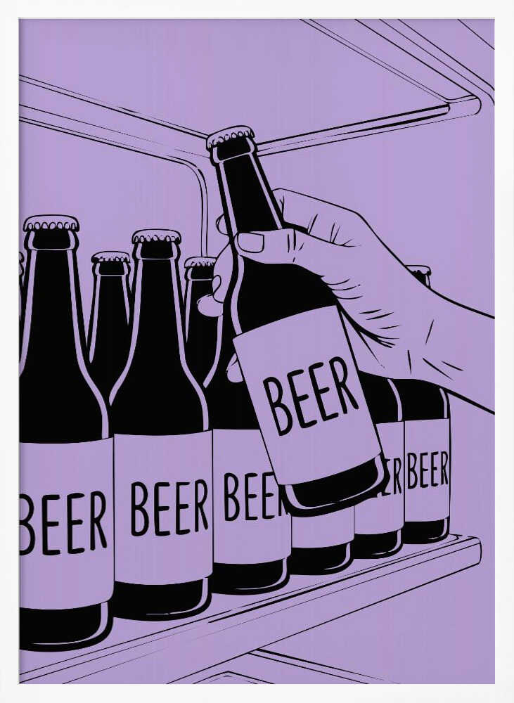 Beer Shelf Poster